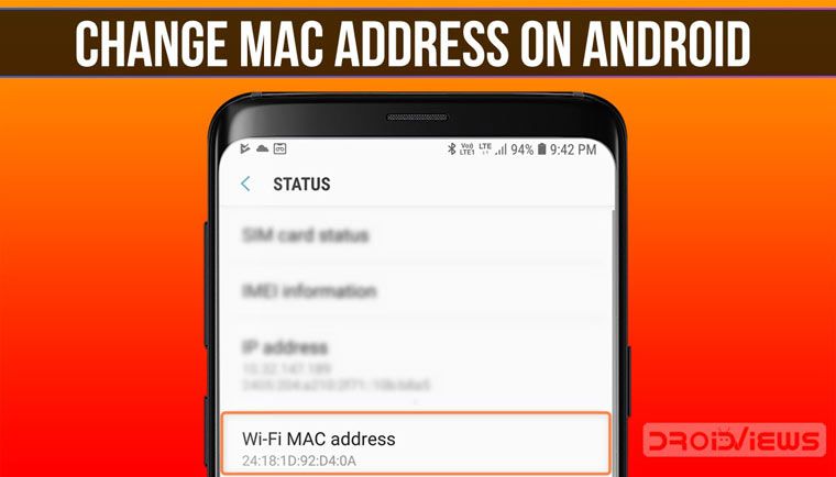 Spoofing Mac Address On Android